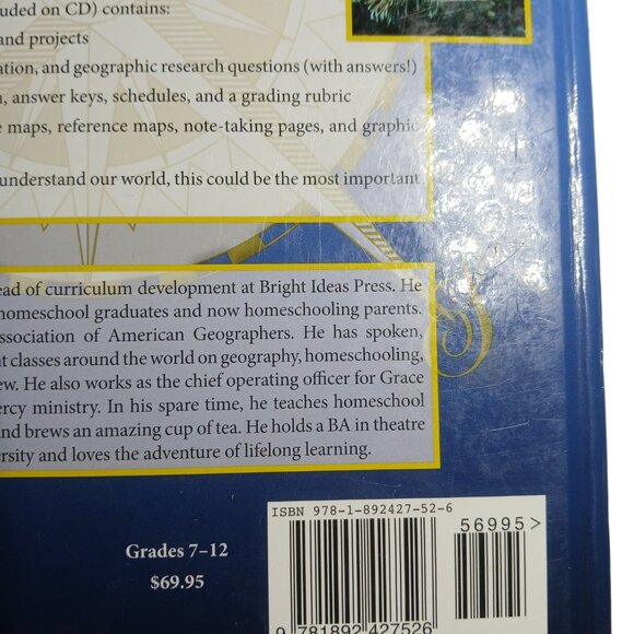 North Star Geography Textbook by Tyler H. Hogan Bright Ideas Press Hardback - Picture 5 of 12